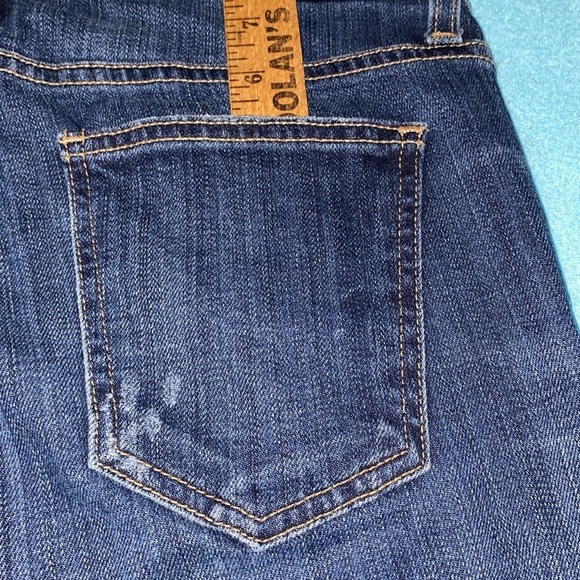 CURRENT/ELLIOT The rolled skinny loved tux black lace blue denim NEW size 27 - Picture 15 of 15